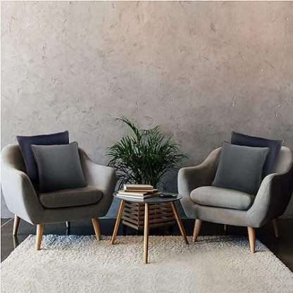 Set of 4 cushions made of soft velvet, in navy blue and gray, and maroon edge. With pipe edge